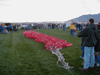 JPEG 68KB - Laying out the balloon.