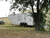 JPEG 190KB - Our ever-present TBM tool trailer.