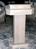 JPEG 103KB - One of the podiums we built for a nearby church.
