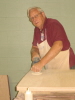 Jack Tennison, our original leader, helped us build a big two piece conference table