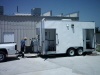 The East Texas laundry and shower unit we used at the storefront church that provided housing for us at Laredo, Texas.