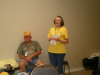The East Texas couple that supported the Laundry/Shower Unit.