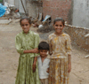 JPEG 59KB - These are  some children from the village we are helping build.